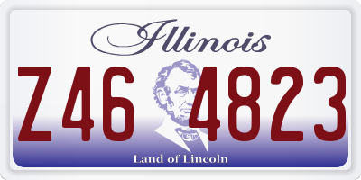 IL license plate Z464823