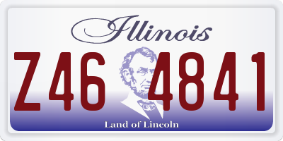 IL license plate Z464841