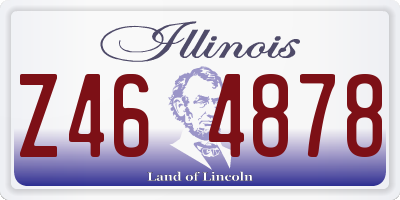IL license plate Z464878