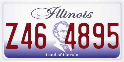 IL license plate Z464895