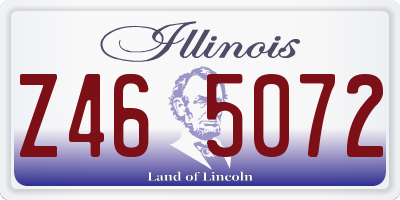 IL license plate Z465072