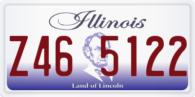 IL license plate Z465122