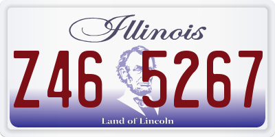 IL license plate Z465267