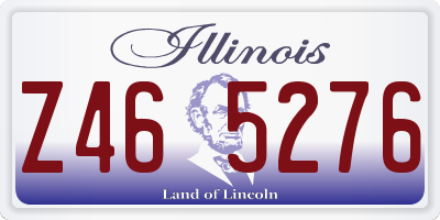 IL license plate Z465276