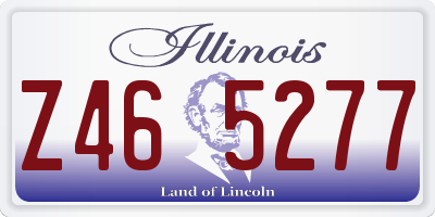 IL license plate Z465277