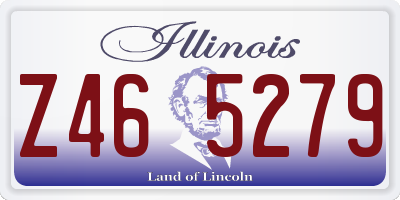 IL license plate Z465279