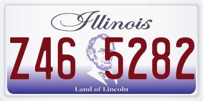 IL license plate Z465282