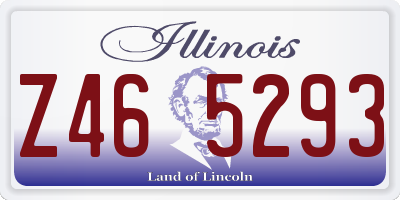 IL license plate Z465293