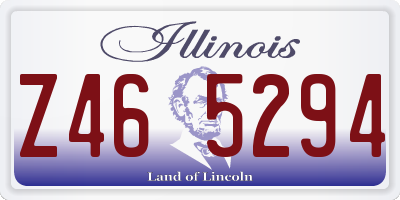 IL license plate Z465294