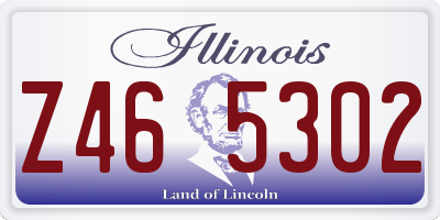 IL license plate Z465302