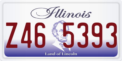 IL license plate Z465393