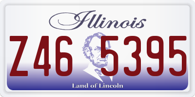 IL license plate Z465395