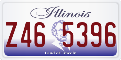 IL license plate Z465396