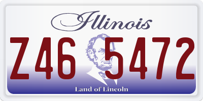 IL license plate Z465472