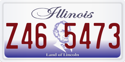 IL license plate Z465473