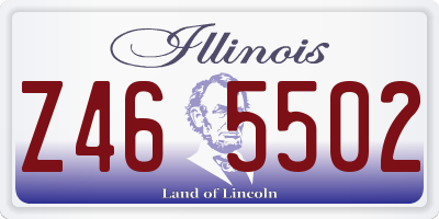 IL license plate Z465502