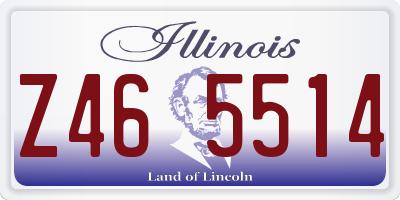 IL license plate Z465514