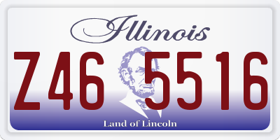 IL license plate Z465516