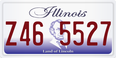 IL license plate Z465527