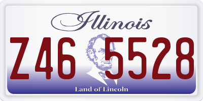 IL license plate Z465528