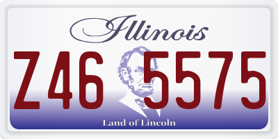 IL license plate Z465575