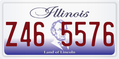 IL license plate Z465576