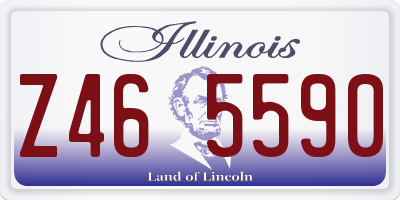 IL license plate Z465590