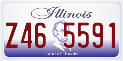 IL license plate Z465591