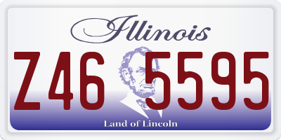 IL license plate Z465595