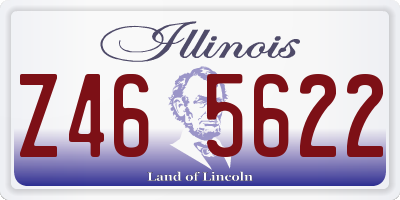 IL license plate Z465622