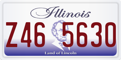 IL license plate Z465630
