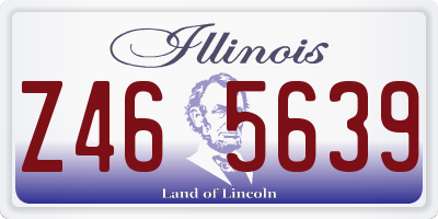 IL license plate Z465639