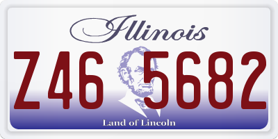IL license plate Z465682