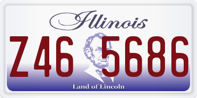 IL license plate Z465686