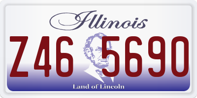IL license plate Z465690