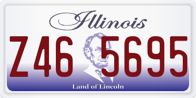 IL license plate Z465695