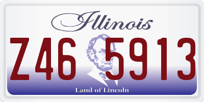 IL license plate Z465913