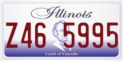 IL license plate Z465995