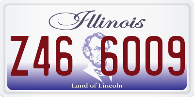 IL license plate Z466009
