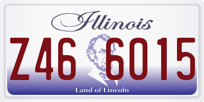 IL license plate Z466015