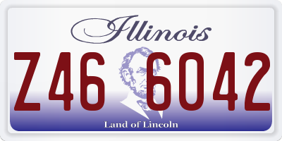 IL license plate Z466042