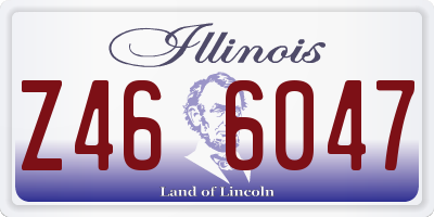 IL license plate Z466047