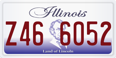 IL license plate Z466052