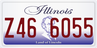 IL license plate Z466055