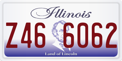 IL license plate Z466062