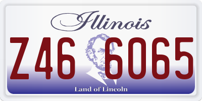 IL license plate Z466065