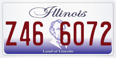 IL license plate Z466072