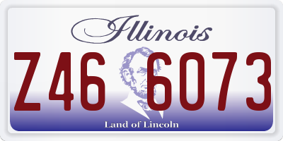 IL license plate Z466073