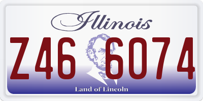 IL license plate Z466074