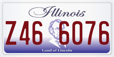 IL license plate Z466076